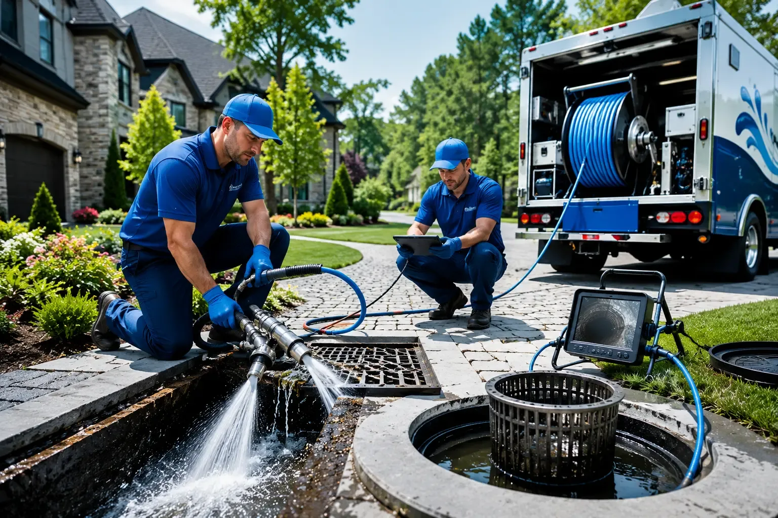 Local outdoor drain cleaning professionals in West Charleston, VT